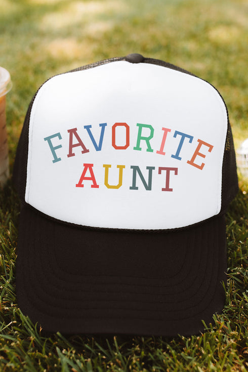 Always The Favorite Aunt Otto Foam Front Trucker Hat