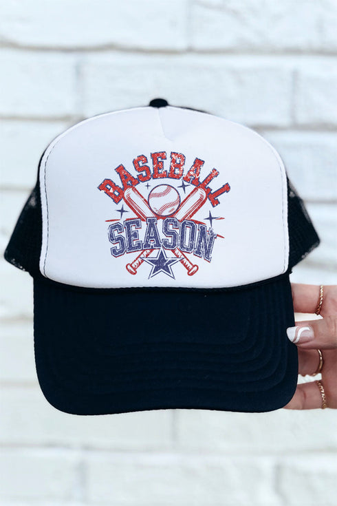 Diamond Days Otto Black with White Foam Front Trucker Hat