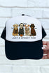 Just A Spooky Paw Otto Foam Front Trucker Hat
