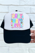 Pray Wait Trust Bright Doodle Otto Foam Front Trucker Hat