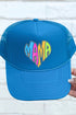 Wild Mama Bright Leopard Otto Foam Front Trucker Hat