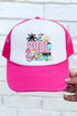 Livin The Pool Life Otto Foam Front Trucker Hat