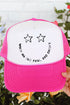 Star Eyes God Never Fails Otto Foam Front Trucker Hat