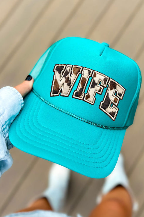 Rodeo Pearl Wife Otto Jade Foam Front Trucker Hat