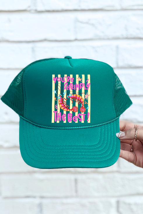 Shrimply The Best Otto Foam Front Trucker Hat