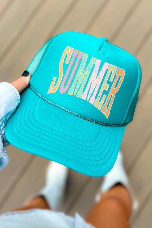 Sunwashed Summer Otto Foam Front Trucker Hat