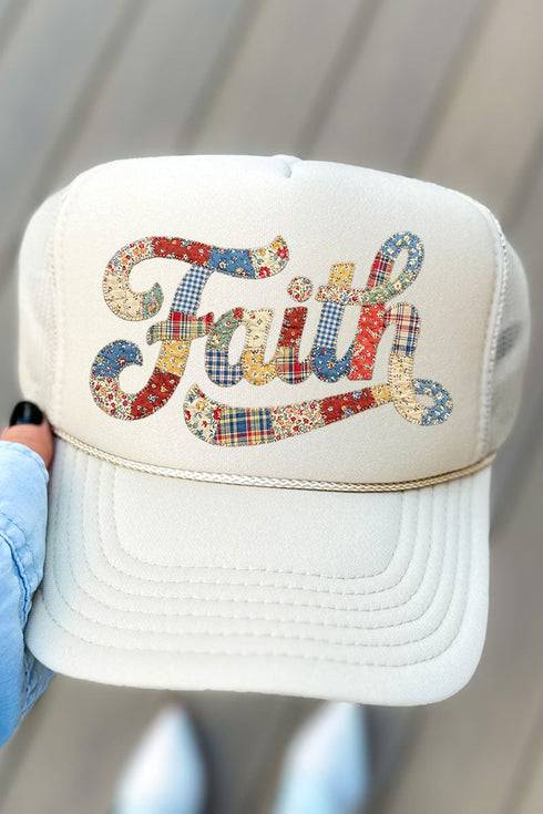 Faith Sewn Sweet Otto Foam Front Trucker Hat