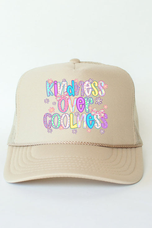 Kindness Over Coolness Otto Foam Front Trucker Hat