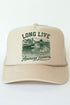 Long Live American Farmers Otto Foam Front Trucker Hat