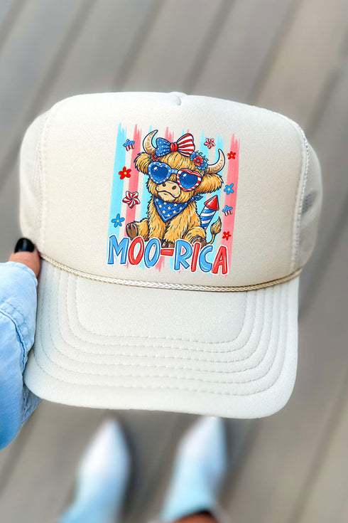 Moo-Rica Otto Foam Front Trucker Hat