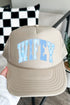 Something Blue Wifey Otto Foam Front Trucker Hat