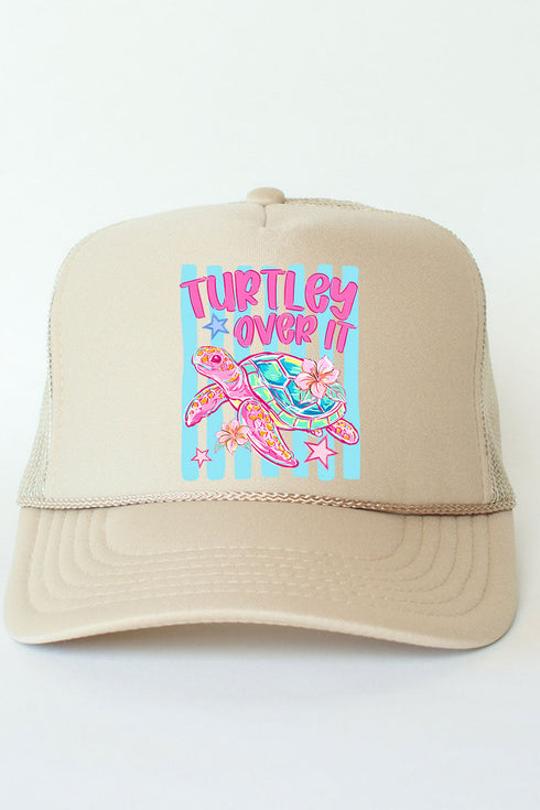 Turtley Over It Otto Foam Front Trucker Hat