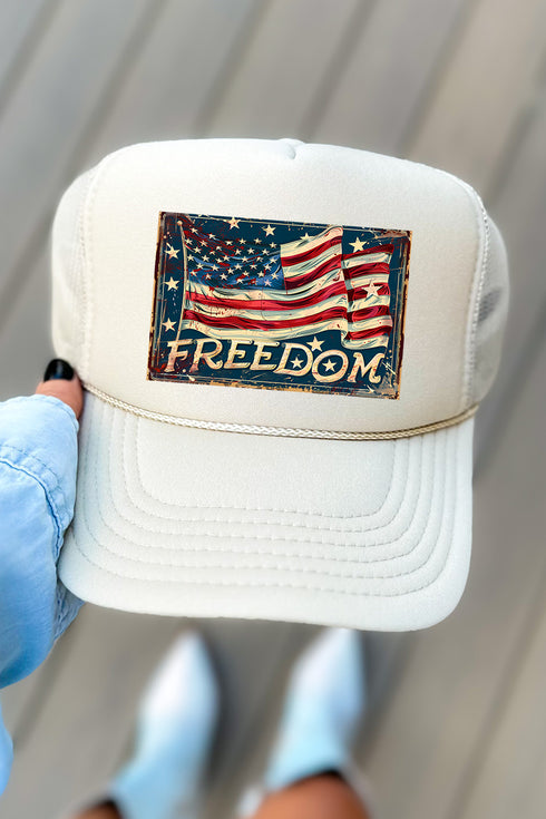 Vintage Valor Otto Khaki Foam Front Trucker Hat