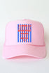 Red American Honey Energy Otto Foam Front Trucker Hat