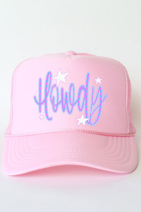 Electric Cowgirl Howdy Otto Foam Front Trucker Hat