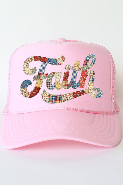 Faith Sewn Sweet Otto Foam Front Trucker Hat