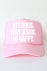 Pet Dogs Otto Foam Front Trucker Hat