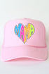 Wild Mama Bright Leopard Otto Foam Front Trucker Hat