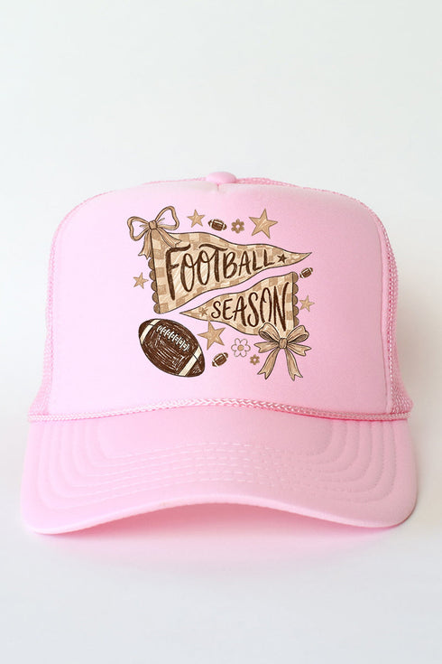 Football Season Doodle Otto Foam Front Trucker Hat