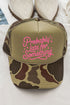 Pink Probably Late For Something Otto Foam Front Trucker Hat