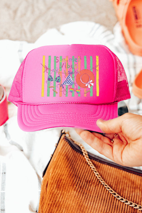 Bikini Summer Vibes Otto Foam Front Trucker Hat