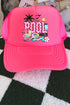 Livin The Pool Life Otto Foam Front Trucker Hat