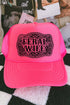 Belt Buckle Feral Wife Otto Foam Front Trucker Hat