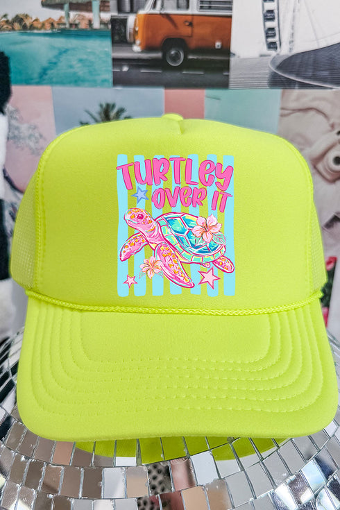 Turtley Over It Otto Foam Front Trucker Hat