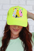 Neon Night Spirits Otto Foam Front Trucker Hat