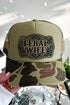 Belt Buckle Feral Wife Otto Foam Front Trucker Hat