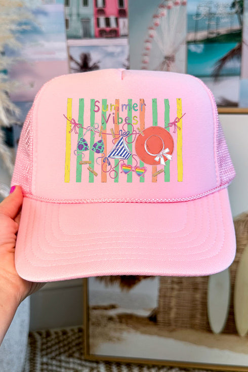 Bikini Summer Vibes Otto Foam Front Trucker Hat