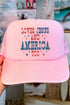 Retro Loves Jesus & America Too Otto Foam Front Trucker Hat