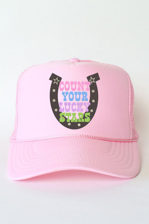 Count Your Lucky Stars Otto Foam Front Trucker Hat