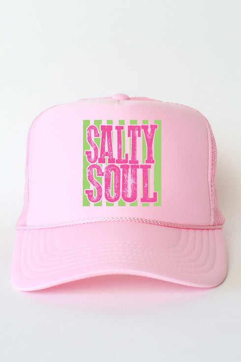 Striped Salty Soul Otto Foam Front Trucker Hat
