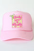 Swirls & Stripes Dilly Dally Otto Foam Front Trucker Hat