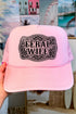 Belt Buckle Feral Wife Otto Foam Front Trucker Hat