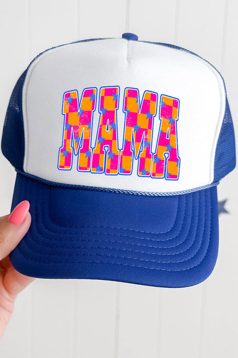 Starstruck Mama Otto Royal with White Foam Front Trucker Hat