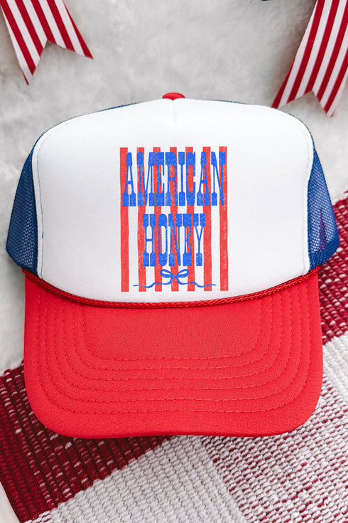 Blue American Honey Energy Otto Foam Front Trucker Hat