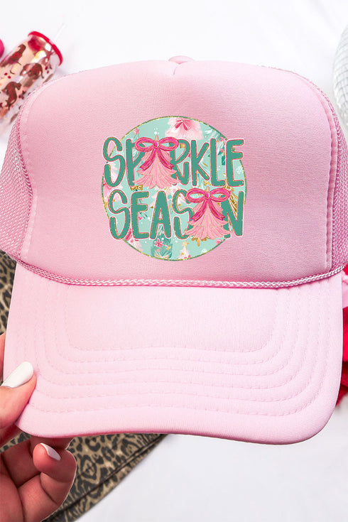 Sparkle Season Otto Soft Pink Foam Front Trucker Hat