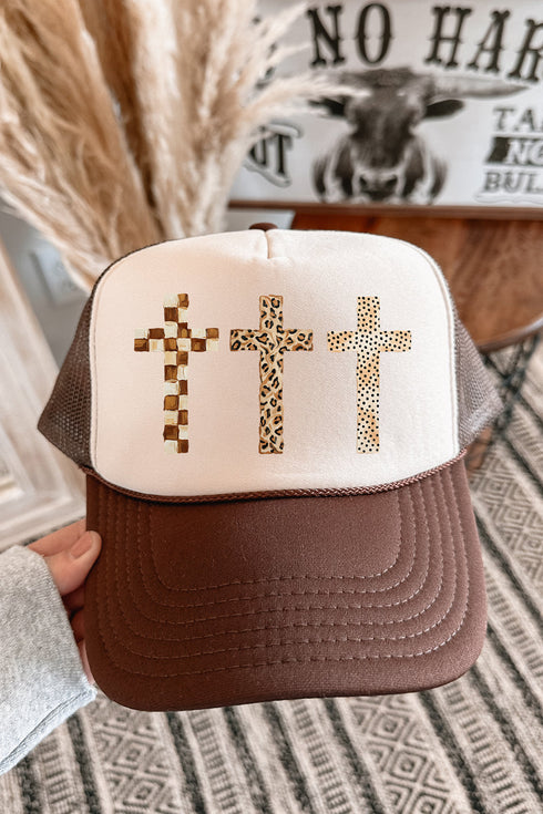 Brushstroke Blessings Otto Foam Front Trucker Hat