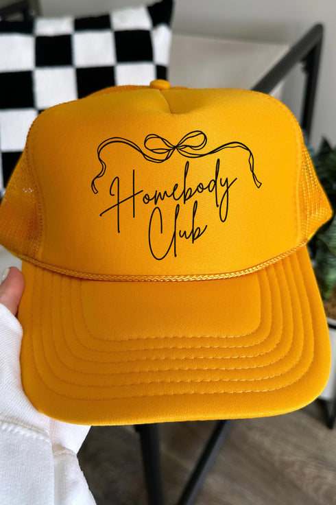 Homebody Club Otto Gold Foam Front Trucker Hat