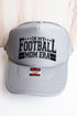 In My Football Mom Era Otto Gray Foam Front Trucker Hat