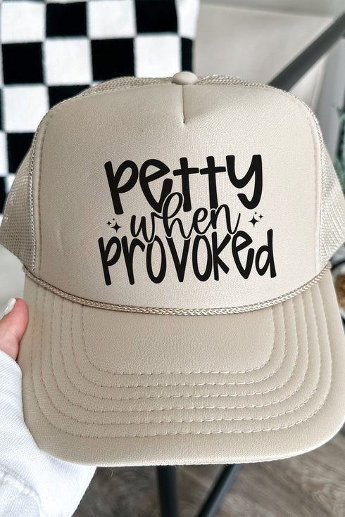 Petty When Provoked Otto Khaki Foam Front Trucker Hat