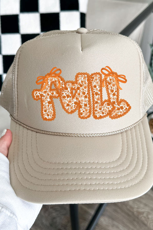 Lacy Fall Otto Khaki Foam Front Trucker Hat