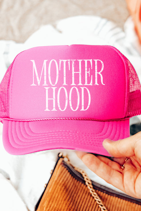 Mother Hood Otto Neon Pink Foam Front Trucker Hat