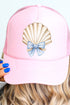 Coquette Seashell Otto Soft Pink Foam Front Trucker Hat