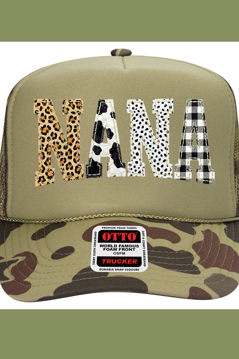 Pattern Play Nana Otto Foam Front Trucker Hat