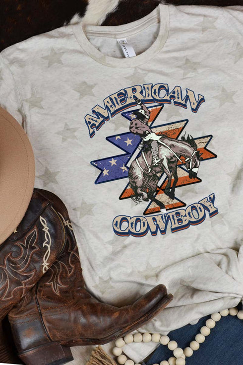American Cowboy Unisex Five Star Tee