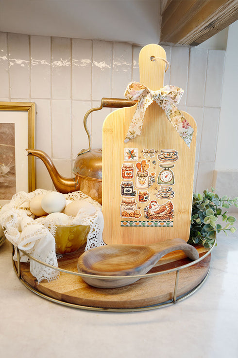 Measured Memories Decorative Wood Cutting Board