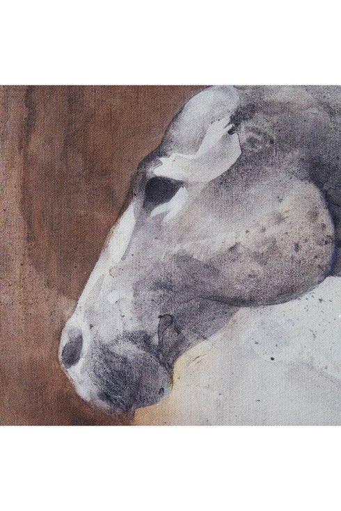 16 x 24 Peering Horse Wall Art